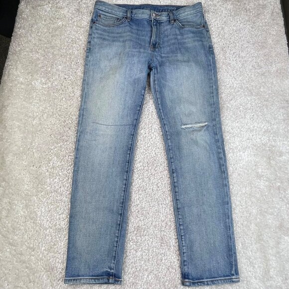 Outerknown Ambassador Slim Fit Jean Distress Mens 33x30 - Picture 2 of 10